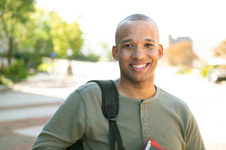 student in the military