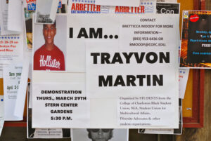 trayvon martin demonstration 