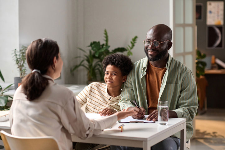 father and son consultation