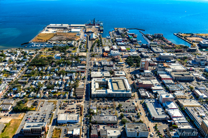 downtown pensacola, florida